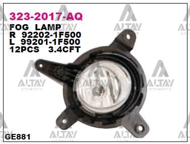 KIA Sorento Sol Ön Aydınlatma 2009-2011